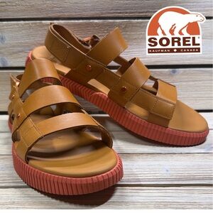 Sorel Women's ONA Ave Slingback Flat Sandals Size 11